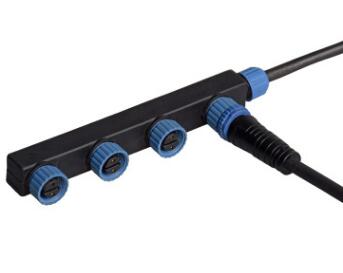 F型 2-4芯 IP65-IP68 防水連接線