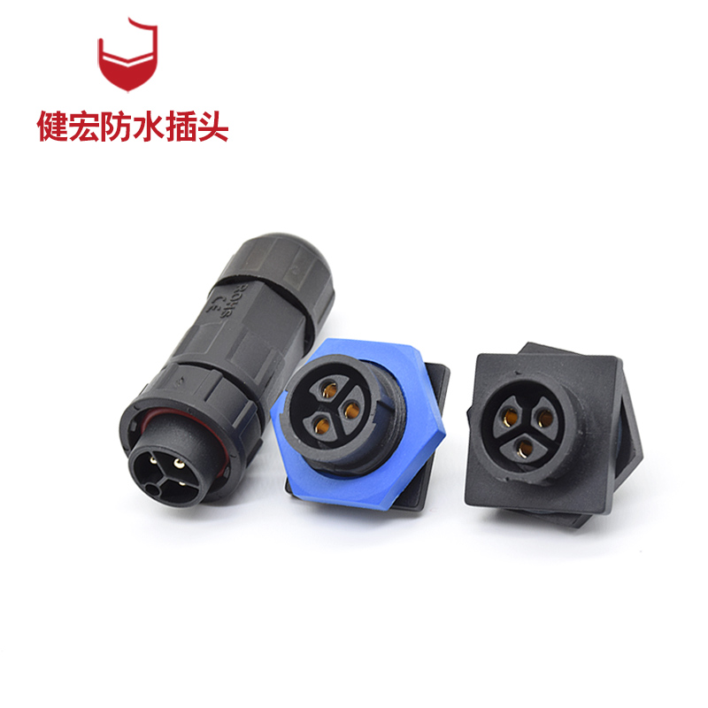 m19 2-6芯 IP65-IP68 組裝式防水連接器